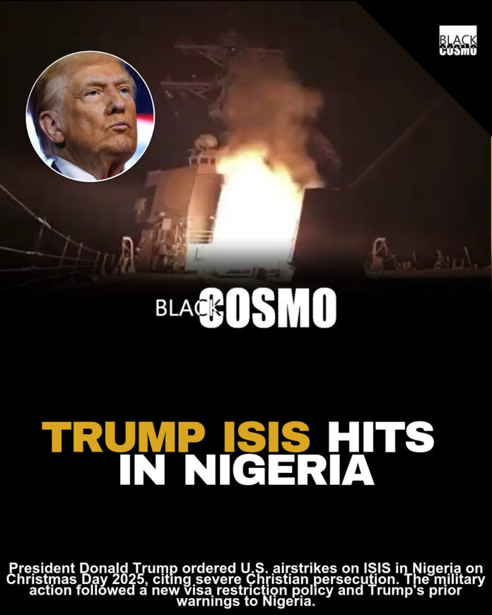 President Donald Trump Launches Deadly Christmas Day Airstrikes On ISIS ‘Terrorist Scum’ In Nigeria After Reports Of Christians Being Persecuted President Donald Trump Launches Deadly Christmas Day Airstrikes On ISIS ‘Terrorist Scum’ In Nigeria After Reports Of Christians Being Persecuted