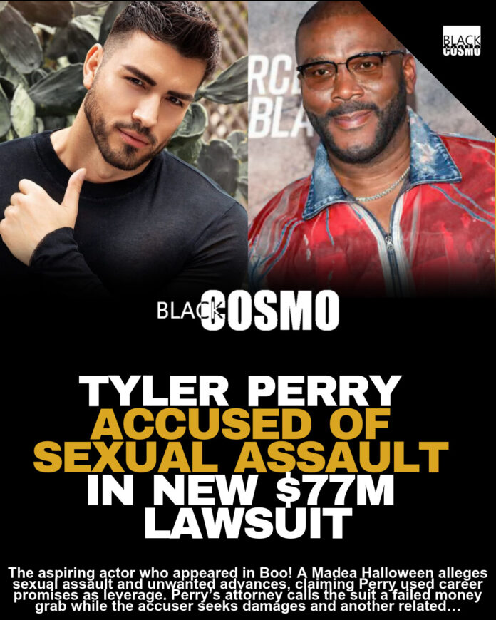 Another Lawsuit Hits Tyler Perry 😳 Aspiring Actor Claims Sexual Assault — Perry’s Team Calls It a $77M “Money Grab Another Lawsuit Hits Tyler Perry 😳 Aspiring Actor Claims Sexual Assault — Perry’s Team Calls It a $77M “Money Grab