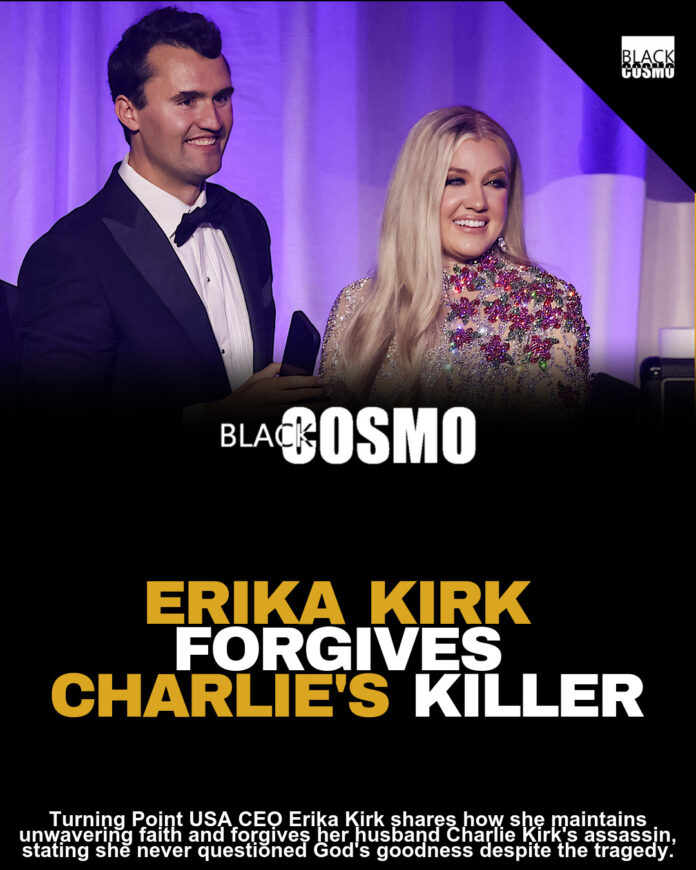 Erika Kirk Again Speaks On Forgiving Man Who Assassinated Charlie Kirk, Says She ‘Never Questioned God,’ Adding, ‘God Is Good’ Erika Kirk Again Speaks On Forgiving Man Who Assassinated Charlie Kirk, Says She ‘Never Questioned God,’ Adding, ‘God Is Good’