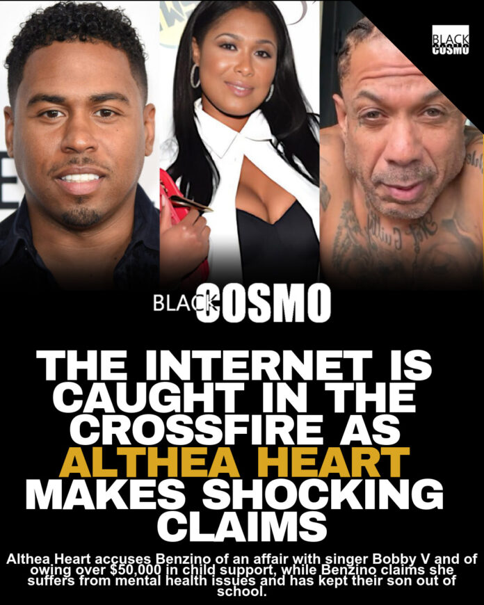 😳 Althea Heart Accuses Benzino of Secret Affair With Bobby V — Benzino Fires Back With Mental Breakdown Claims 😳 Althea Heart Accuses Benzino of Secret Affair With Bobby V — Benzino Fires Back With Mental Breakdown Claims