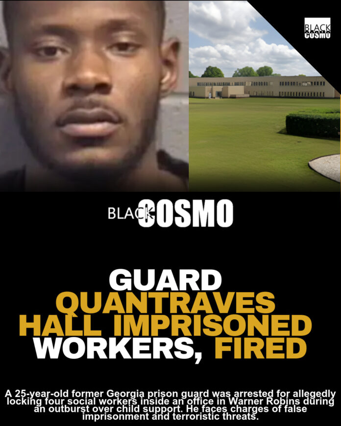 Georgia Prison Guard Arrested for Locking Social Workers Inside Office Over Child Support Payments Georgia Prison Guard Arrested for Locking Social Workers Inside Office Over Child Support Payments