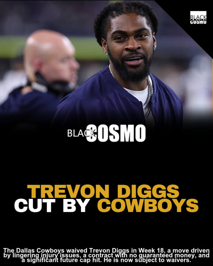 Dallas Cowboys Release Cornerback Trevon Diggs Ahead Of Regular Season Coming To An End Dallas Cowboys Release Cornerback Trevon Diggs Ahead Of Regular Season Coming To An End
