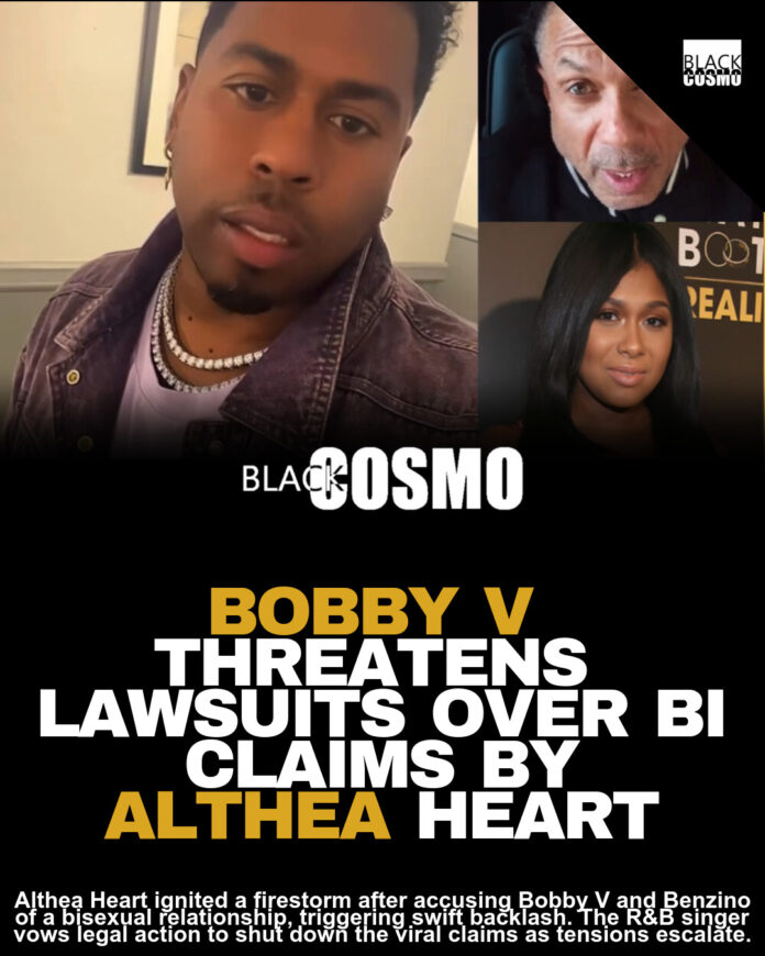 “I’m Suing Everybody” 😤 Bobby V Snaps After Althea Heart Claims He & Benzino Are Lovers “I’m Suing Everybody” 😤 Bobby V Snaps After Althea Heart Claims He & Benzino Are Lovers