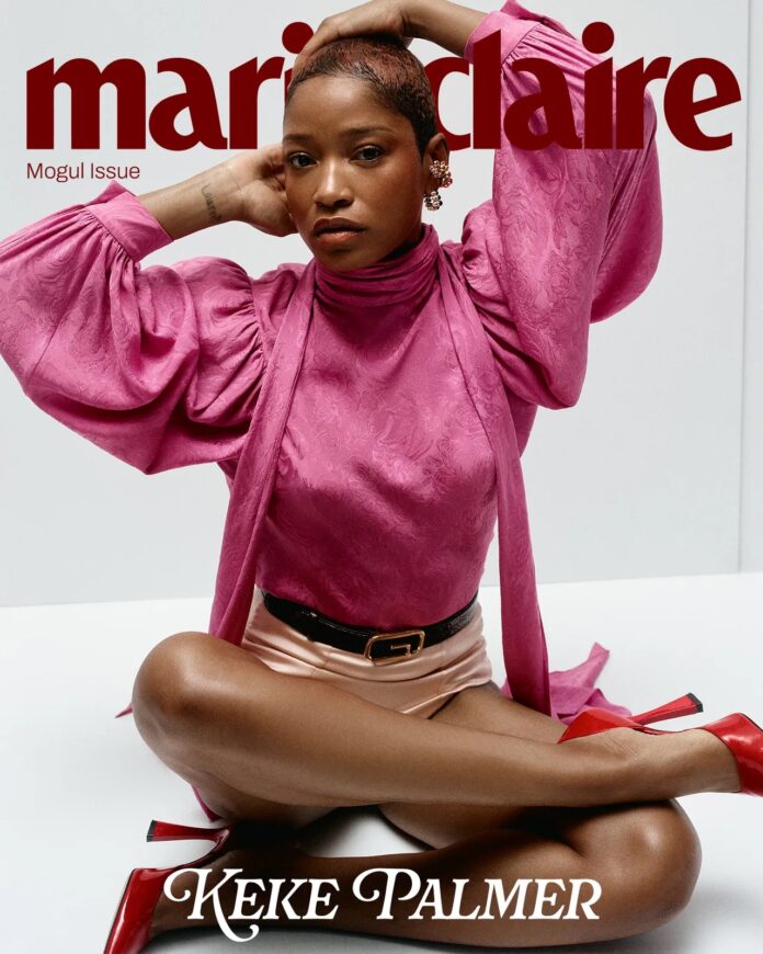 Keke Palmer Slays on Marie Claire January 2026 Keke Palmer Slays on Marie Claire January 2026