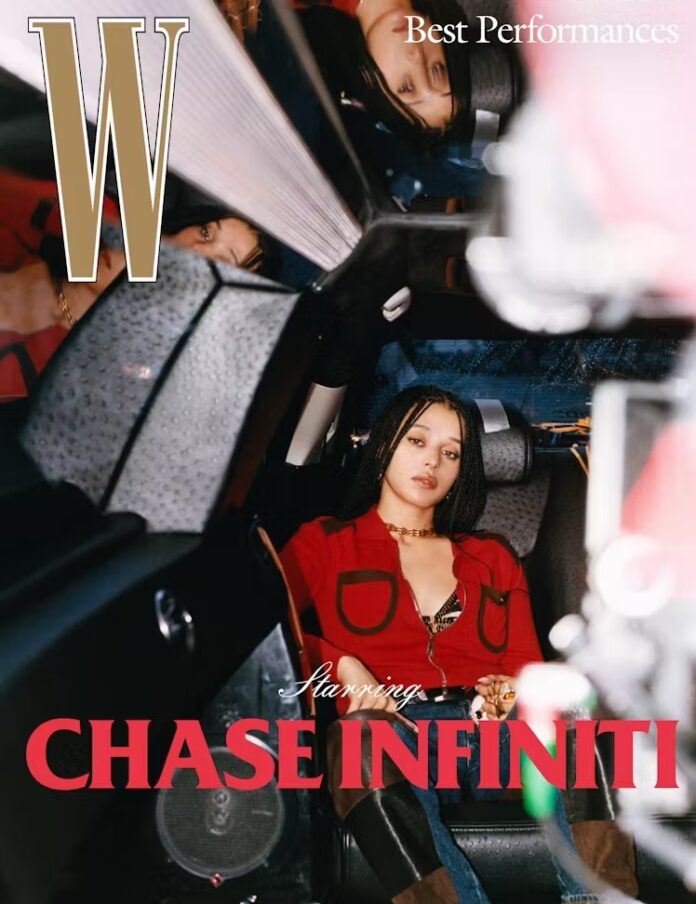 Chase Infiniti on W Magazine January 2026 Slays Chase Infiniti on W Magazine January 2026 Slays