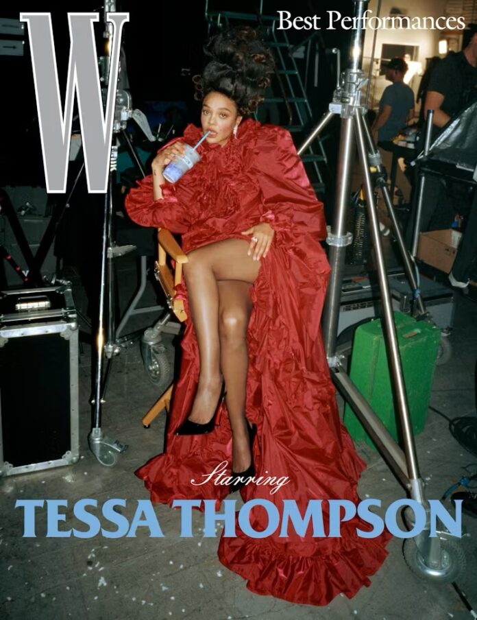 tessamaethompson shines on wmag January 2026 tessamaethompson shines on wmag January 2026
