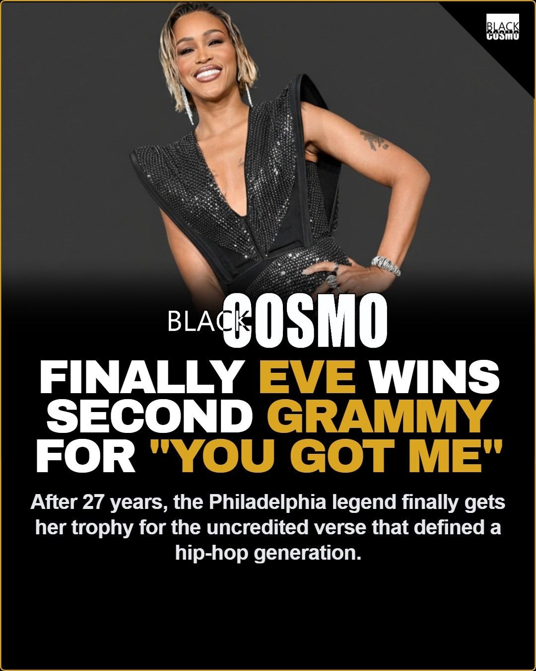 Eve Wins 2nd Grammy for “You Got Me” Eve Wins 2nd Grammy for “You Got Me”