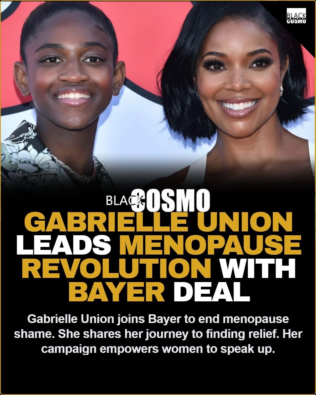 Gabrielle Union Takes On Menopause Gabrielle Union Takes On Menopause