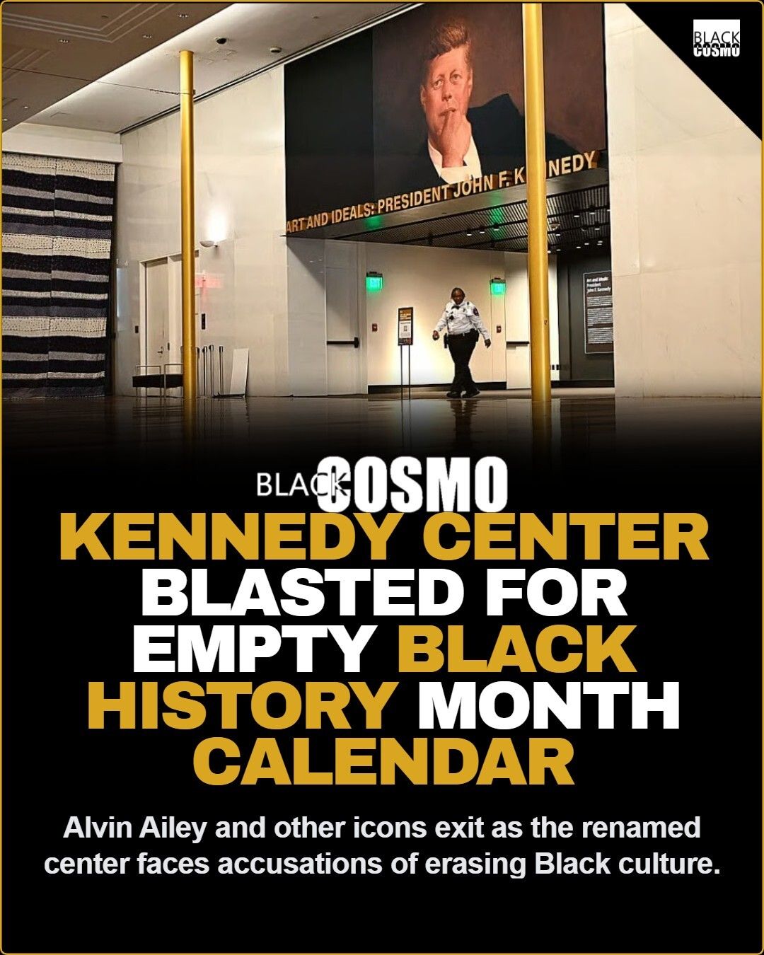 Kennedy Center BHM Plan Sparks Outrage Kennedy Center BHM Plan Sparks Outrage