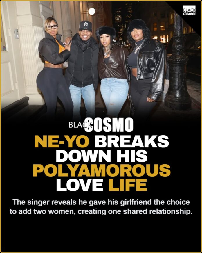 Ne-Yo Is Spilling The Tea Cosmopolitans grab your tea because Ne-Yo is spilling all of it! The R&B croone