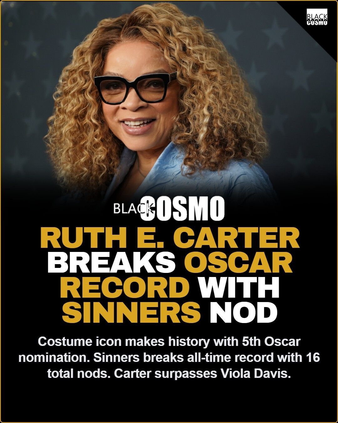 Ruth Carter Makes Oscar History Ruth Carter Makes Oscar History