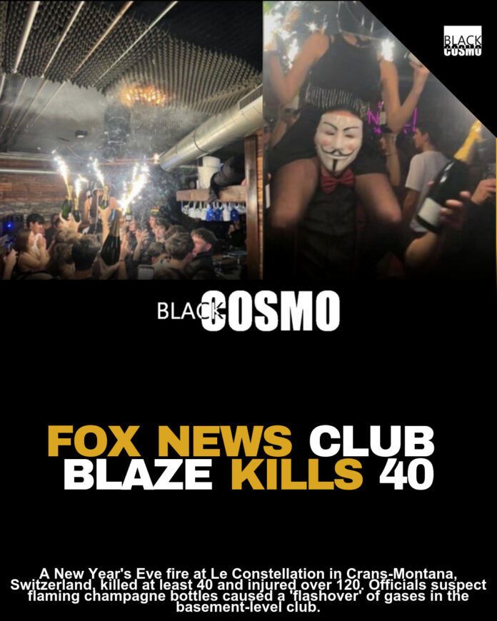 Deadly Fire at Swiss Alps Nightclub Kills 40 During New Year’s Eve Celebration Deadly Fire at Swiss Alps Nightclub Kills 40 During New Year’s Eve Celebration