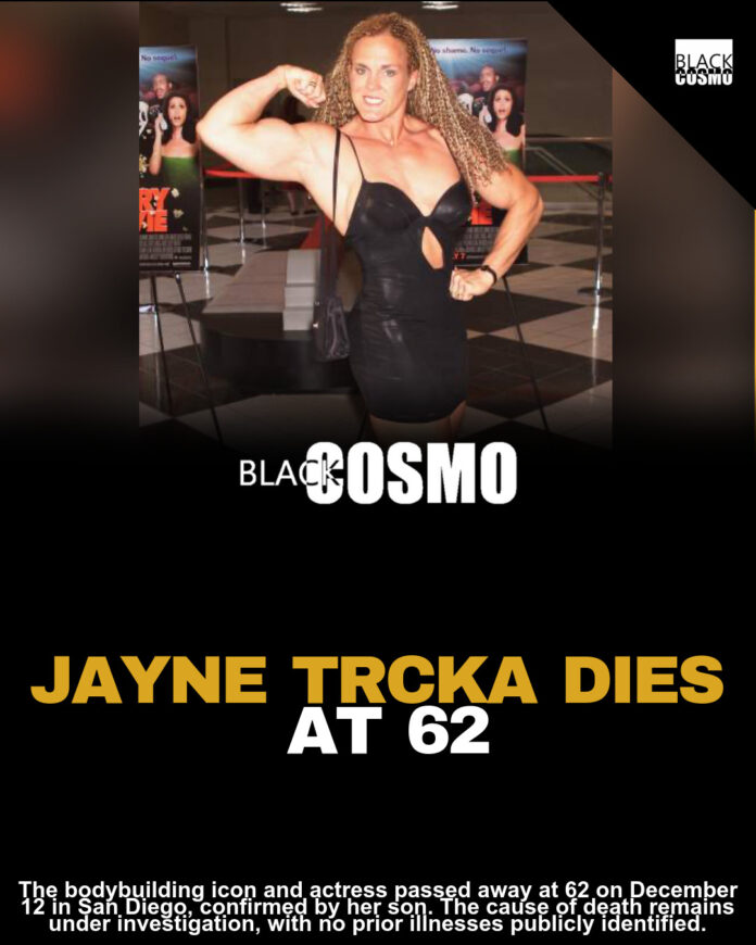 Bodybuilder Jayne Trcka Who Played The Role Of ‘Miss Mann’ In ‘Scary Movie’ Passes Away At 62 Bodybuilder Jayne Trcka Who Played The Role Of ‘Miss Mann’ In ‘Scary Movie’ Passes Away At 62
