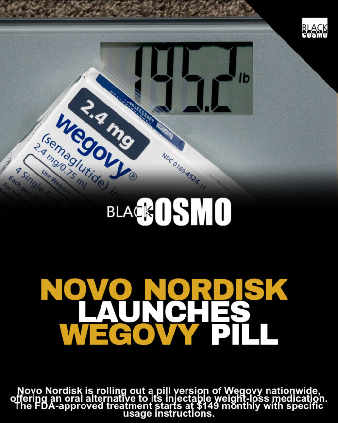 Novo Nordisk Launches Wegovy Pill Option for Weight Loss Novo Nordisk Launches Wegovy Pill Option for Weight Loss