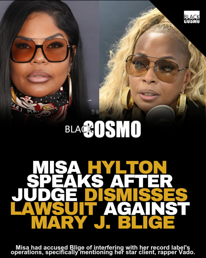 Misa Hylton Speaks After Judge Dismisses Lawsuit Against Former ‘Sister’ Mary J. Blige Misa Hylton Speaks After Judge Dismisses Lawsuit Against Former ‘Sister’ Mary J. Blige