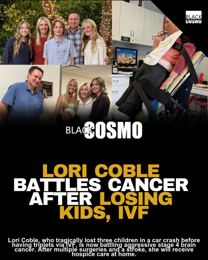 California Mom, Who Lost 3 Children In Car Crash Then Had Triplets Via IVF, Diagnosed With Stage 4 Brain Cancer California Mom, Who Lost 3 Children In Car Crash Then Had Triplets Via IVF, Diagnosed With Stage 4 Brain Cancer