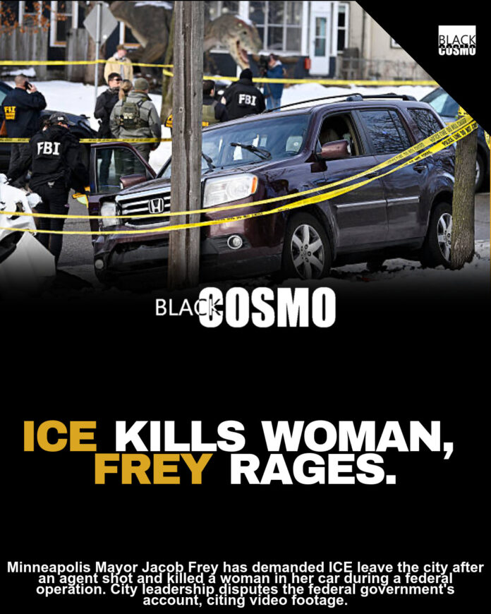 Breaking: Ice Agent Fatally Shoots Woman In Minneapolis — Mayor Jacob Frey Speaks Out Telling ICE To “Get The F**k Out Of Minneapolis” Breaking: Ice Agent Fatally Shoots Woman In Minneapolis — Mayor Jacob Frey Speaks Out Telling ICE To “Get The F**k Out Of Minneapolis”