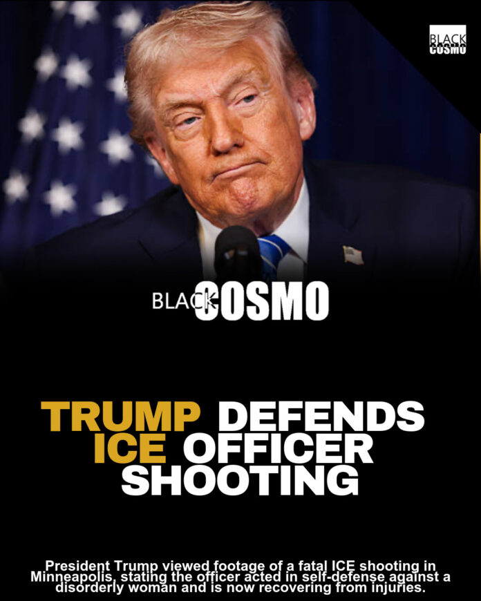 Donald Trump Claims The Woman Who Was Shot By ICE In Minneapolis Was Self Defense Donald Trump Claims The Woman Who Was Shot By ICE In Minneapolis Was Self Defense