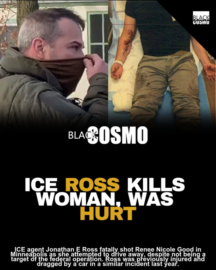 Jonathan Ross Identified As ICE Agent Who Fatally Shot Woman In Minneapolis And Same Officer Who Was Dragged About 100 Yards By Car, Needing 33 Stitches, During Traffic Stop Last Year Jonathan Ross Identified As ICE Agent Who Fatally Shot Woman In Minneapolis And Same Officer Who Was Dragged About 100 Yards By Car, Needing 33 Stitches, During Traffic Stop Last Year