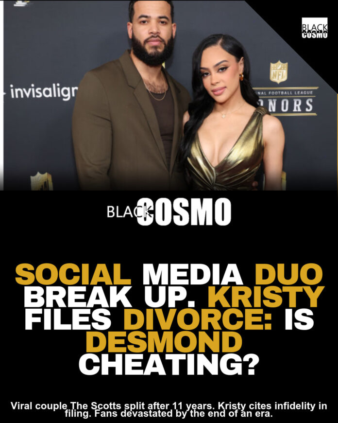 Influencer Kristy Sarah Scott Files for Divorce From Husband Desmond Scott Influencer Kristy Sarah Scott Files for Divorce From Husband Desmond Scott