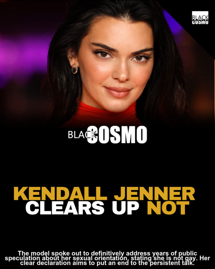 Kendall Jenner Shuts Down Long-Standing Rumors About Her Sexuality: “As of Today, I Am Not” Kendall Jenner Shuts Down Long-Standing Rumors About Her Sexuality: “As of Today, I Am Not”