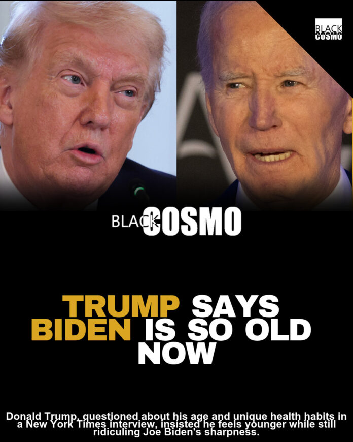 79-Year-Old Trump Drags 83-Year-Old Biden as “the Worst Thing That Ever Happened to Old People” 79-Year-Old Trump Drags 83-Year-Old Biden as “the Worst Thing That Ever Happened to Old People”