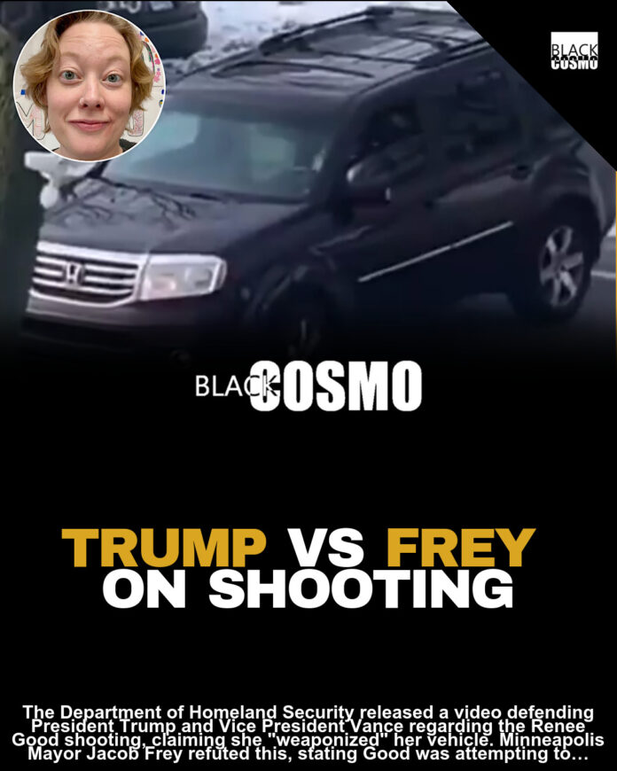 Department Of Homeland Security Drops New Video Defending Donald Trump & JD Vance’s Claim That Renee Good Tried To Run Over ICE Agent: ‘The Anti-ICE Agitator Impeded Law Enforcement For More Than 3 Minutes’ Department Of Homeland Security Drops New Video Defending Donald Trump & JD Vance’s Claim That Renee Good Tried To Run Over ICE Agent: ‘The Anti-ICE Agitator Impeded Law Enforcement For More Than 3 Minutes’