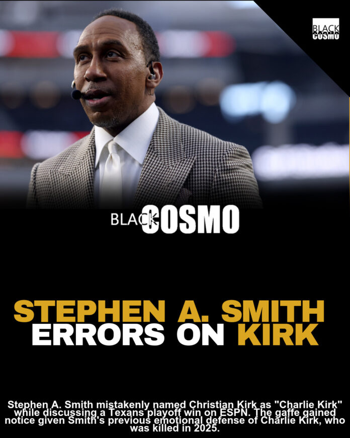 ESPN Personality Issues Swift Apology After Referring to Texans Wide Receiver as ‘Charlie Kirk’ ESPN Personality Issues Swift Apology After Referring to Texans Wide Receiver as ‘Charlie Kirk’