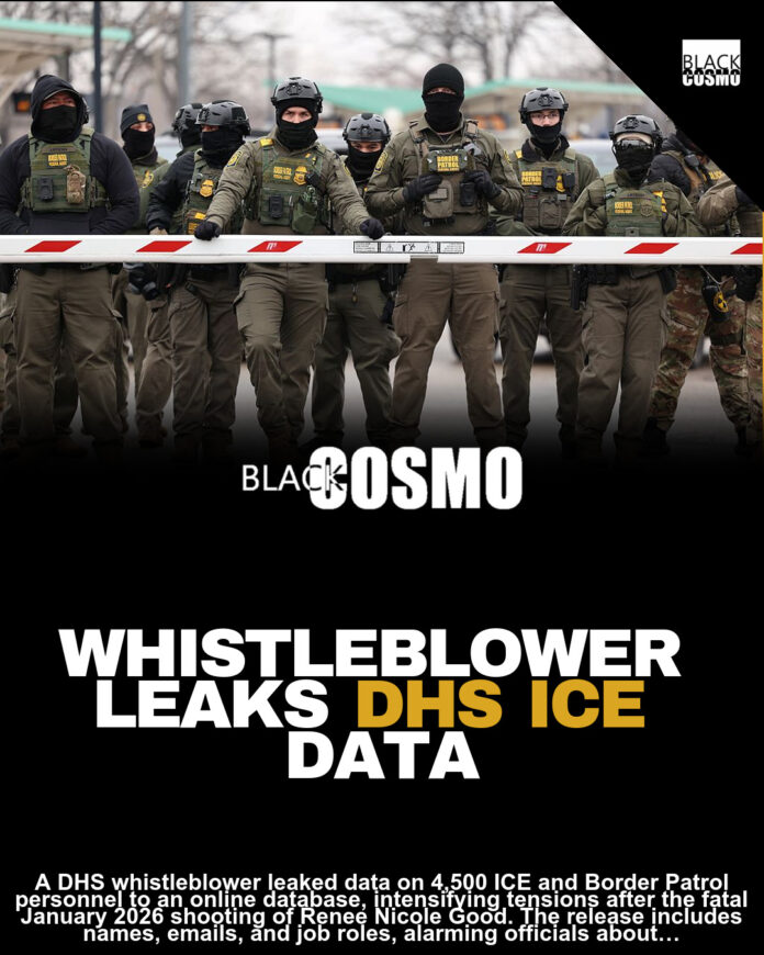 Whistleblower Leaks Personal Data of About 4,500 ICE and Border Patrol Employees Whistleblower Leaks Personal Data of About 4,500 ICE and Border Patrol Employees
