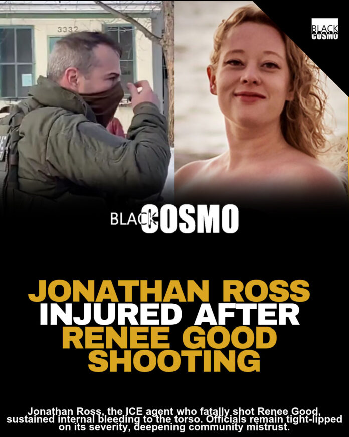 U.S. Officials Claim The ICE Agent Who Shot Renee Good Suffered Internal Bleeding To The Torso Following The Incident U.S. Officials Claim The ICE Agent Who Shot Renee Good Suffered Internal Bleeding To The Torso Following The Incident