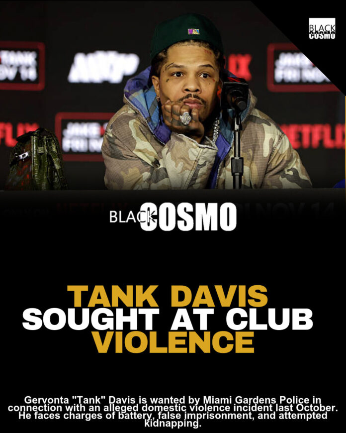 Miami Gardens Police Department Announce An Arrest Warrant For Gervonta Davis Has Been Issued Following An Alleged Domestic Violence Incident Last October Miami Gardens Police Department Announce An Arrest Warrant For Gervonta Davis Has Been Issued Following An Alleged Domestic Violence Incident Last October