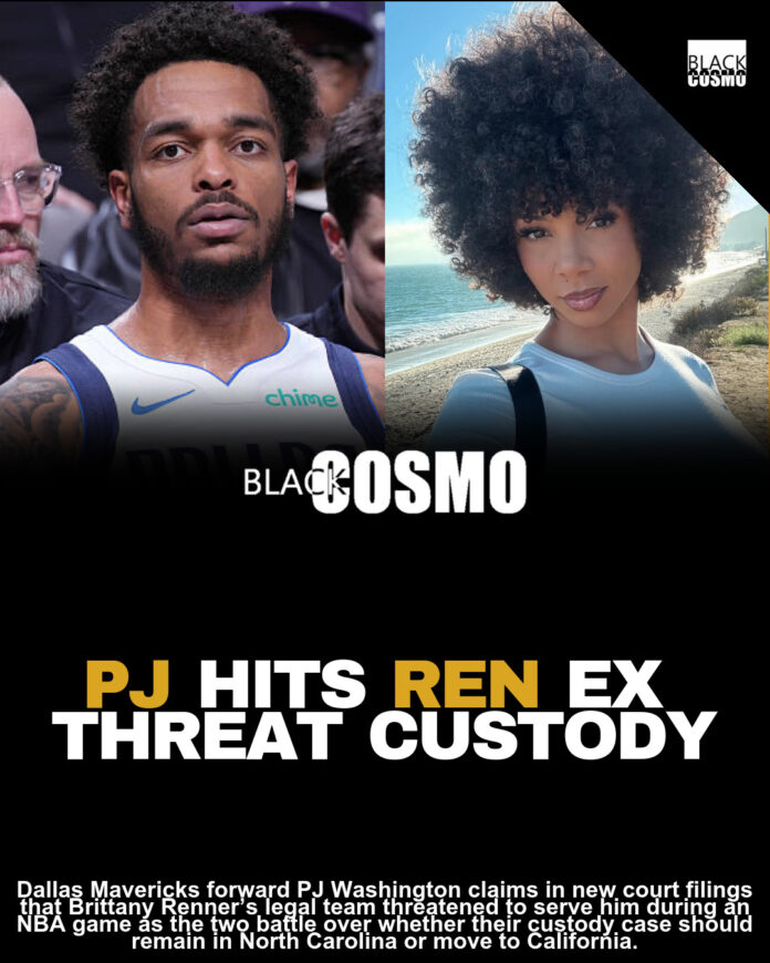 PJ Washington Claims Brittany Renner’s Lawyer Threatened to Serve Him Court Papers During NBA Game PJ Washington Claims Brittany Renner’s Lawyer Threatened to Serve Him Court Papers During NBA Game