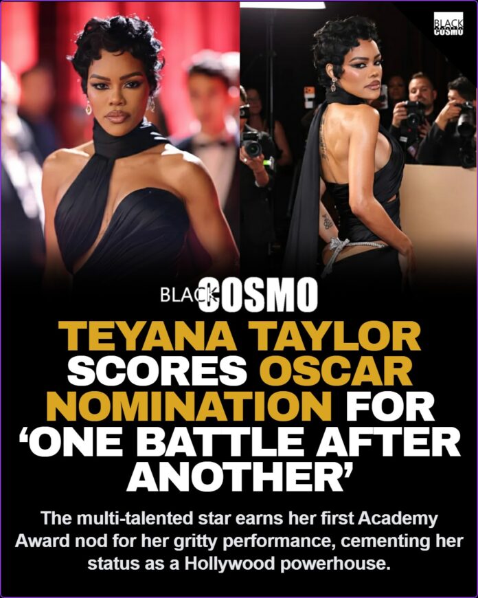 Teyana Taylor Receives Oscar Nomination for Best Supporting Actress in ‘One Battle After Another’ Teyana Taylor Receives Oscar Nomination for Best Supporting Actress in ‘One Battle After Another’
