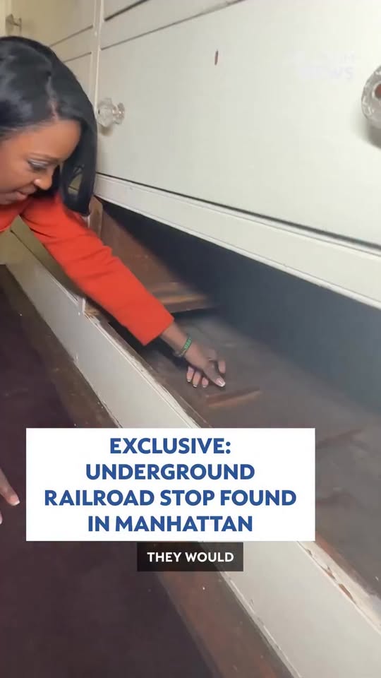 Underground Railroad Passageway Discovered Inside Historic Manhattan Townhouse Manhattan's Secret Underground Railroad Passage Uncovered