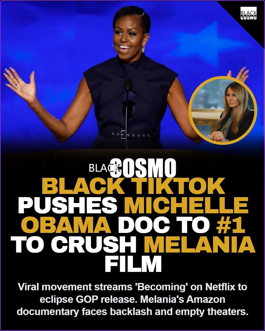 Black TikTok Makes Michelle Obama #1 Black TikTok Makes Michelle Obama #1