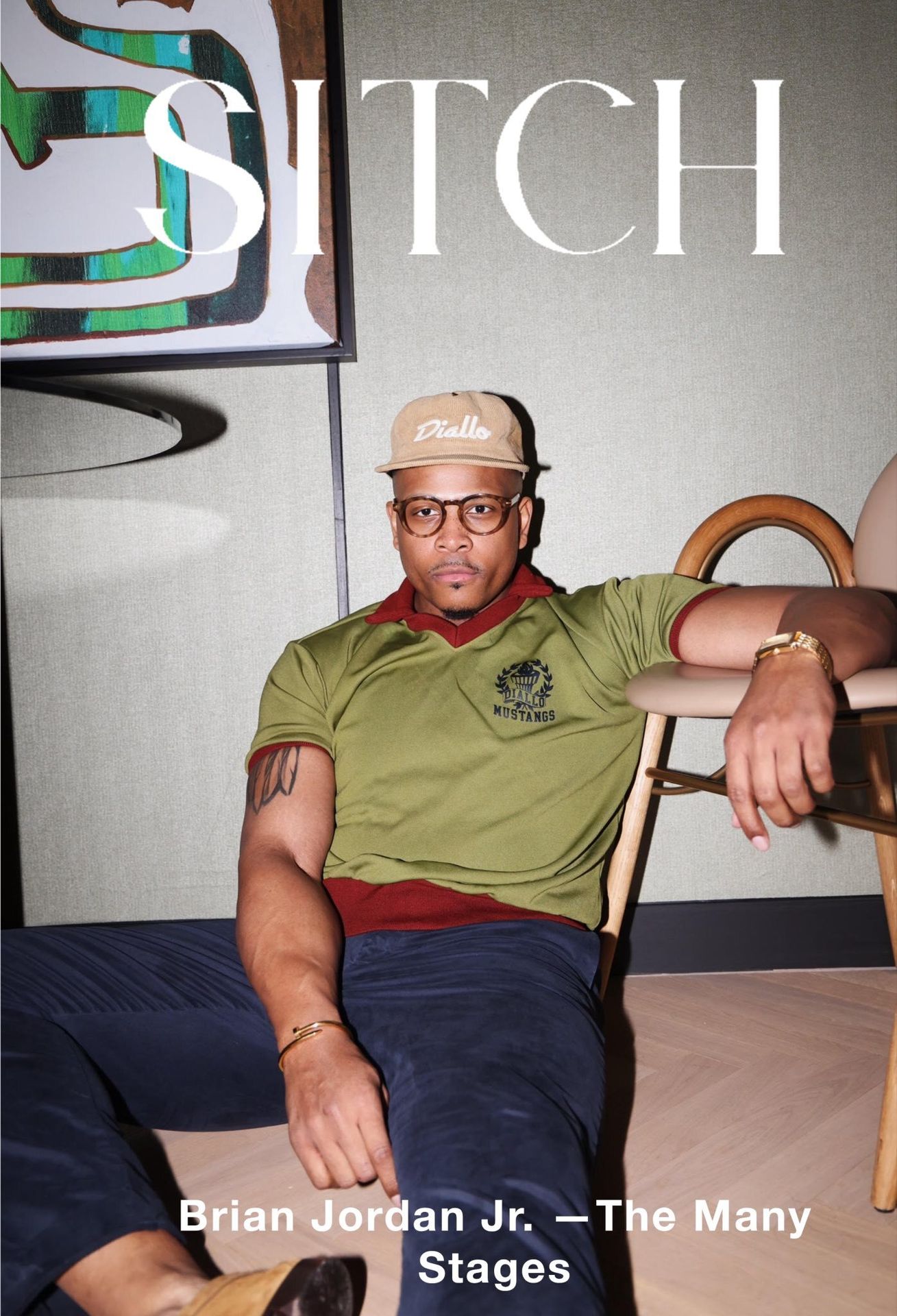 Brian Jordan Jr. Slays Sitch Mag Cover Brian Jordan Jr. Slays Sitch Mag Cover