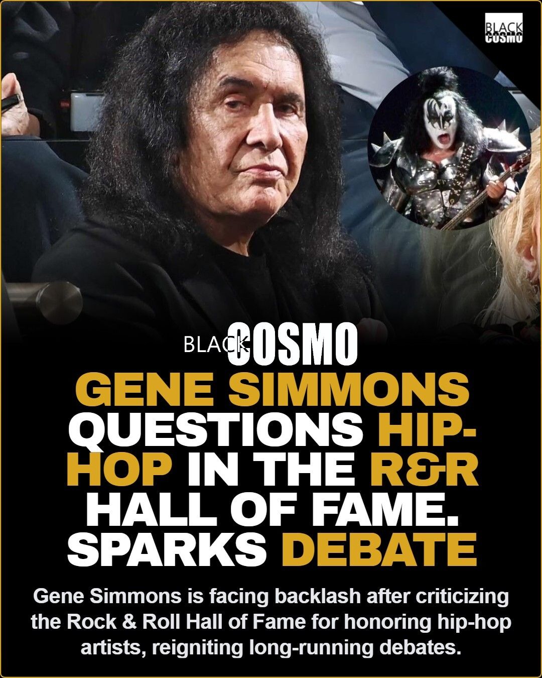 Gene Simmons Slams Rock Hall Over Hip-Hop Gene Simmons Slams Rock Hall Over Hip-Hop
