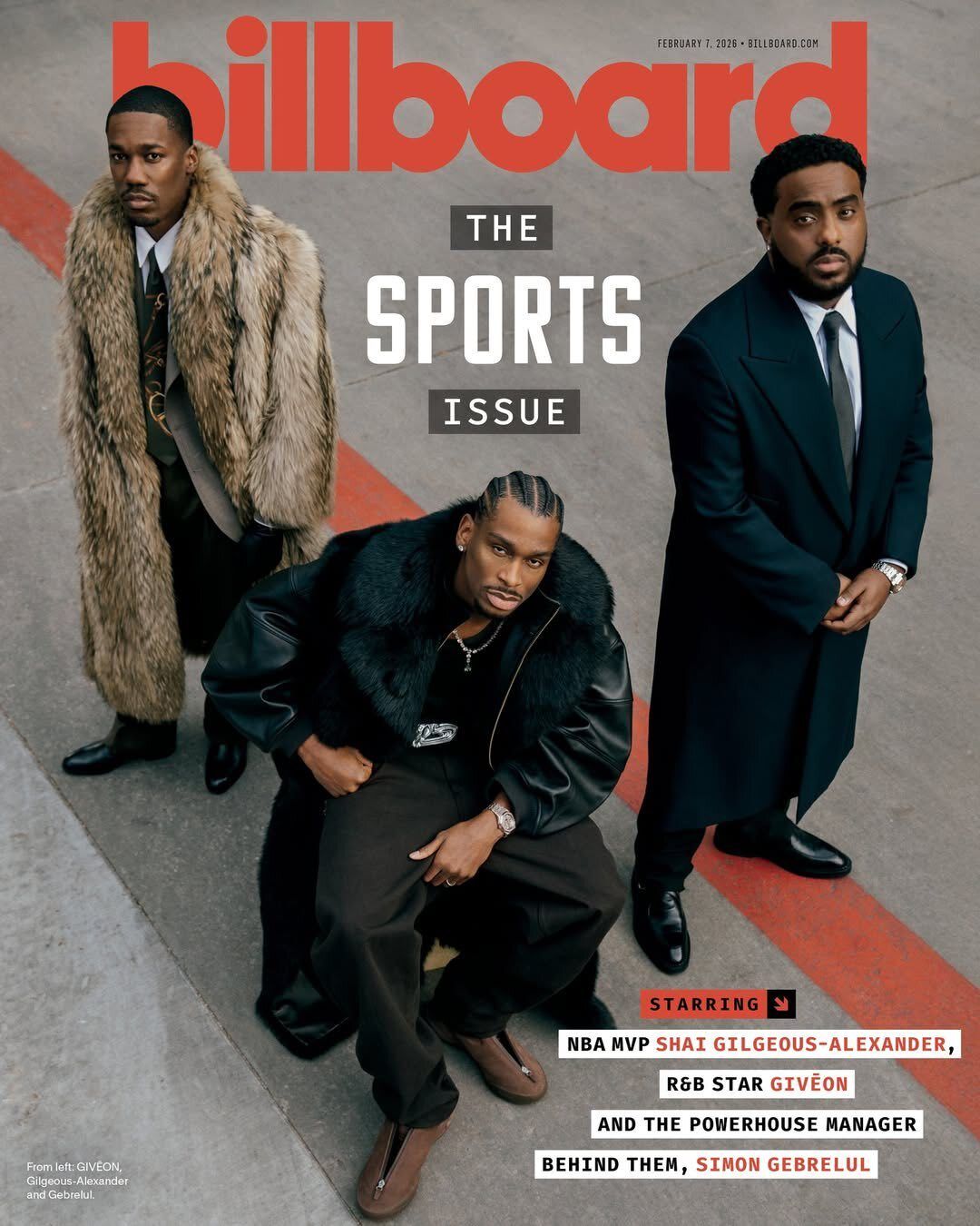 Giveon, SGA & Gebrelul Rule Billboard Sports Giveon, SGA & Gebrelul Rule Billboard Sports
