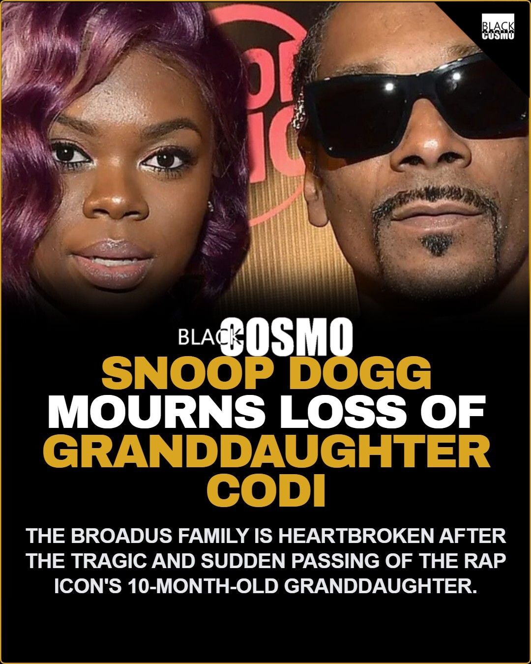 Snoop Dogg’s Baby Granddaughter Dies Snoop Dogg’s Baby Granddaughter Dies
