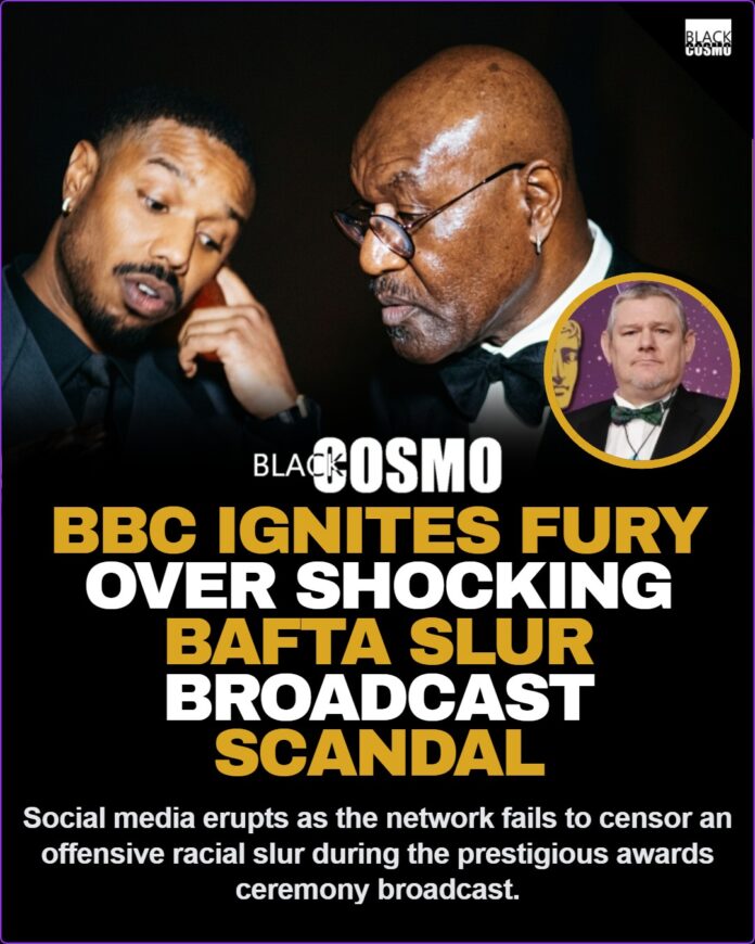 BBC BAFTA Slur Scandal: Network Sparks Outrage After Broadcast Error (Video Here) The BBC faces intense backlash after airing a racial slur during the BAFTA broadcast. Read the full story on the controversy and social media reaction here.
