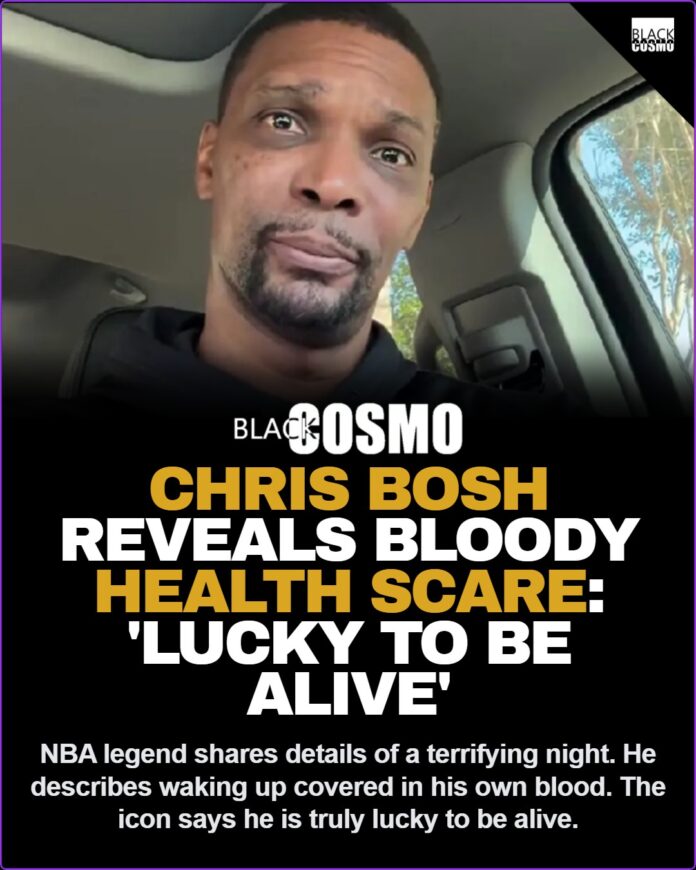 Chris Bosh Health Scare: Former NBA Star ‘Lucky to Be Alive’ Chris Bosh Health Scare: Former NBA Star ‘Lucky to Be Alive’