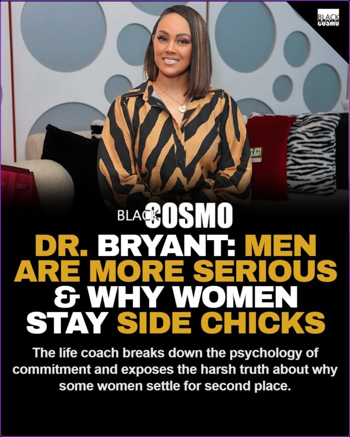 Dr. Cheyenne Bryant Believes Men Are More Serious About Relationships Than Women And Explains Why Women Are Okay With Being Side ChicksΒ Dr. Cheyenne Bryant Believes Men Are More Serious About Relationships Than Women And Explains Why Women Are Okay With Being Side ChicksΒ