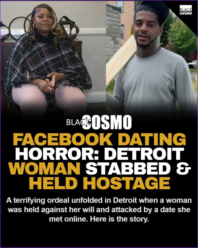 Woman Stabbed and Held Hostage by Man She Met on Facebook Dating App in Detroit Woman Stabbed and Held Hostage by Man She Met on Facebook Dating App in Detroit
