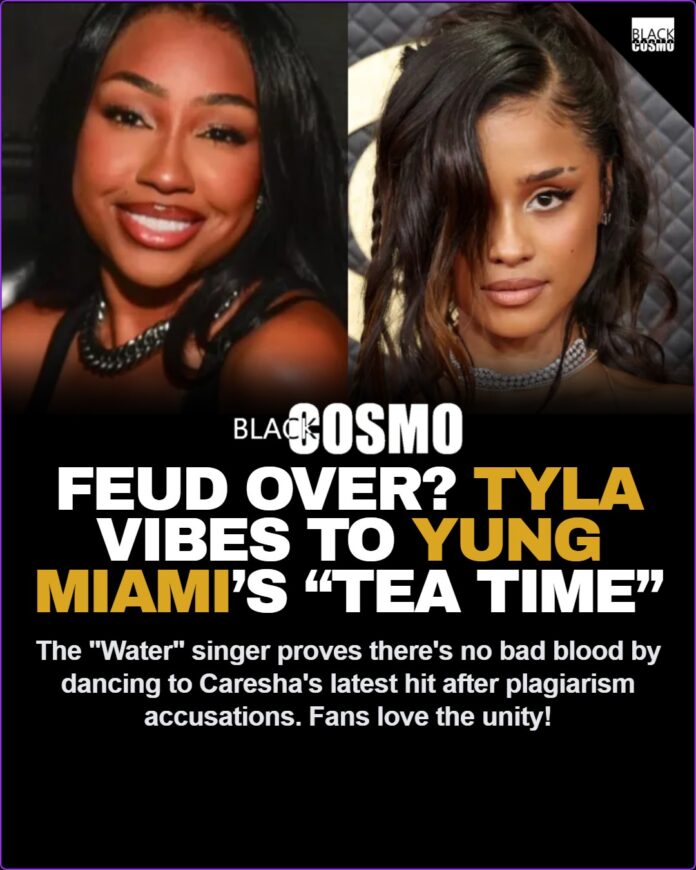 Tyla Vibes to Yung Miami’s “Tea Time” Squashing “Chanel” Song Feud Feud Over! Tyla Vibes To Yung Miami’s New Song “Tea Time” After Rapper Accused Her Of Stealing “Chanel” Song!
