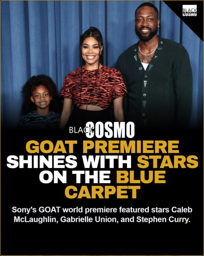 GOAT Premiere Shines With Stars On The Blue Carpet GOAT Movie Lights Up LA Premiere Blue Carpet