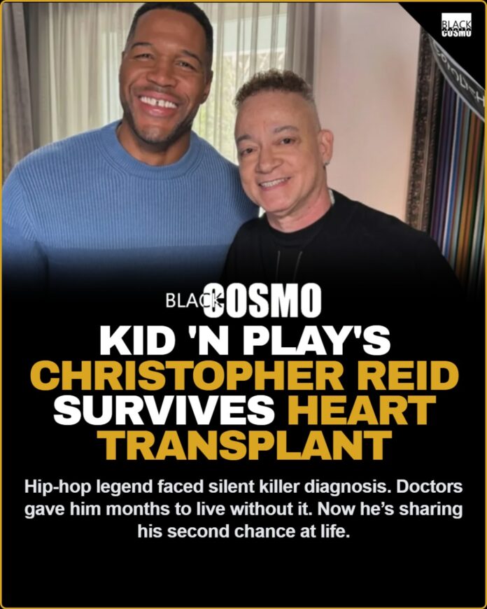 Kid ‘N Play Star Christopher Reid Reveals Secret Heart Transplant Surgery ❤️🙏 Kid ‘N Play’s Christopher “Kid” Reid Reveals He Underwent a Heart Transplant After Life-or-Death Diagnosis
