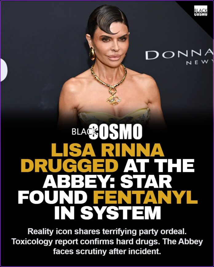 Former ‘RHOBH’ Star Lisa Rinna Alleges She Was Drugged At ‘Traitors’ Premiere Party At West Hollywood’s The Abbey: ‘I Had Fentanyl, Amphetamines, And Other Things In My System’