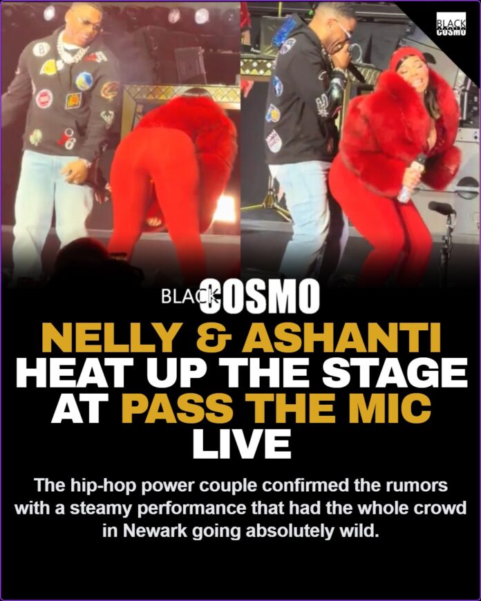 Nelly Pops Out With Ashanti at DJ Cassidy’s Pass The Mic Live 🎤🔥 Nelly Pops Out With Ashanti at DJ Cassidy’s Pass The Mic Live