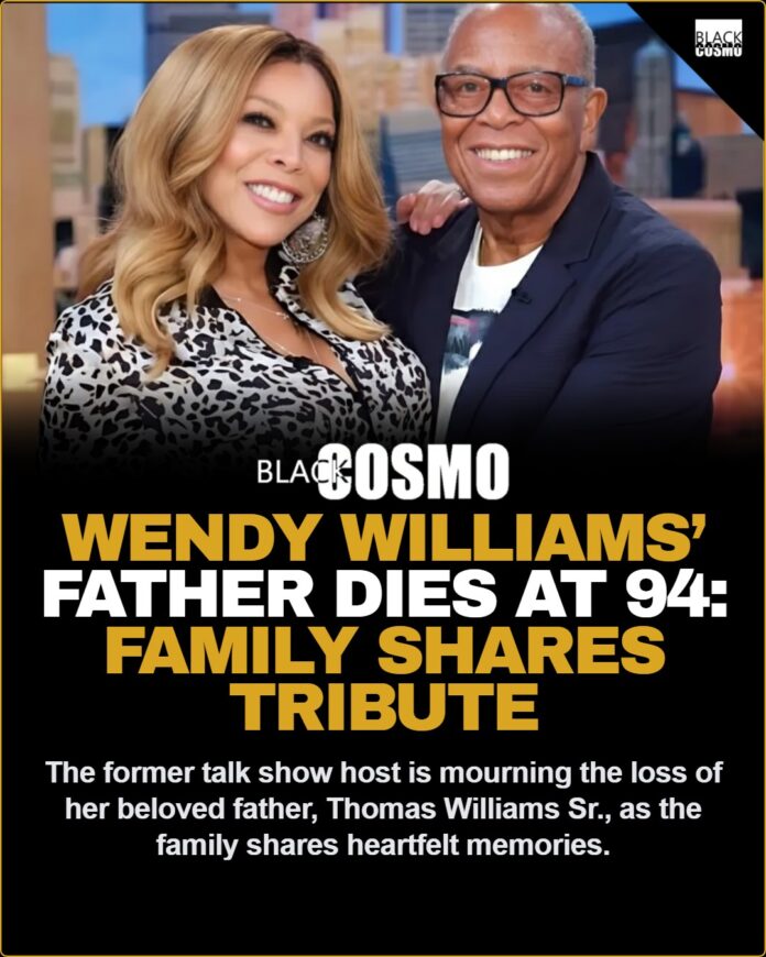 🕊️ Wendy Williams’ Father Passes Away At 94 — Family Shares Emotional Tribute 🕊️ Wendy Williams’ Father Passes Away At 94 — Family Shares Emotional Tribute