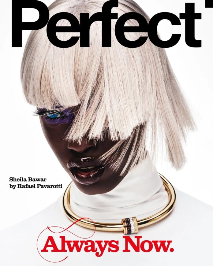 Sheila Bawar on The Perfect Magazine February — Shines with Iconic Glamour Sheila Bawar on The Perfect Magazine February — Shines with Iconic Glamour